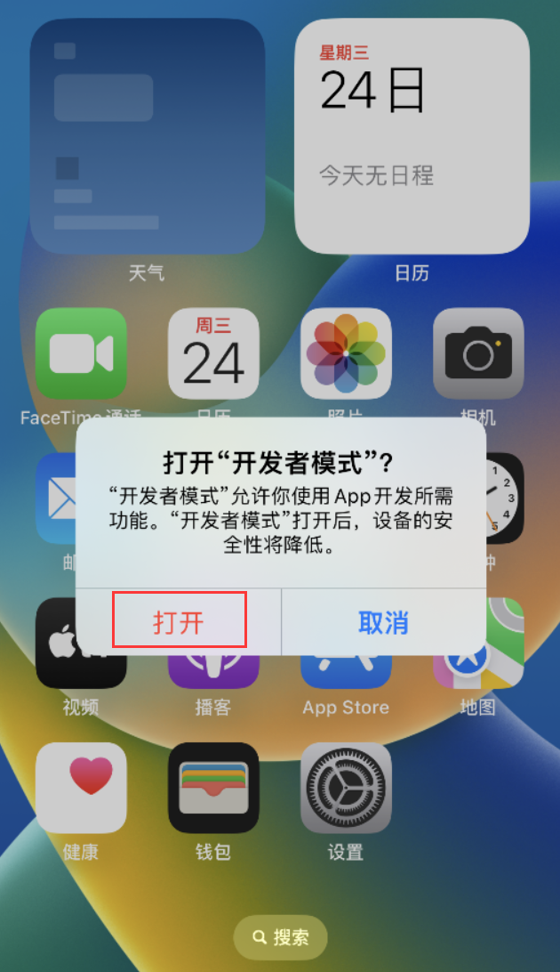 永安坝街道苹果手机维修分享如何打开开发者模式 